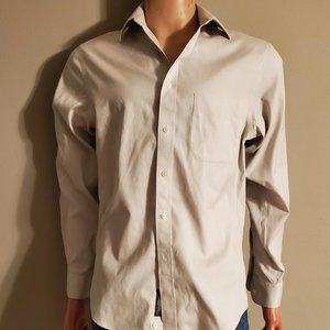 Joseph A Banks light beige slim fit